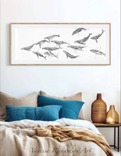 Load image into Gallery viewer, Migration Fine Art Print - Humpback Whales