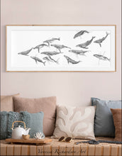 Load image into Gallery viewer, Migration Fine Art Print - Humpback Whales